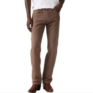 Vtg USA Levis 501 Jeans Men 38 X 32 Brown Denim Straight Leg Button Fly Y2K NOS